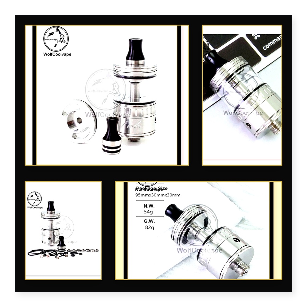 Atomizador Wolfcoolvape NOLA R - Vaping Air avaliação e preço