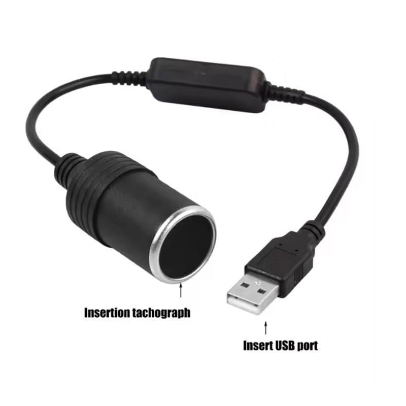 1pc 5v 2a usb para 12v soquete - Accessories For Vaping avaliação e preço