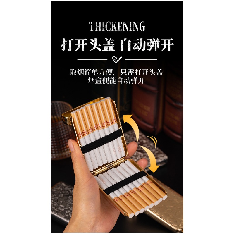 Novo Estojo de Cigarros de Met - Smoking & Vaping Accessories avaliação e preço