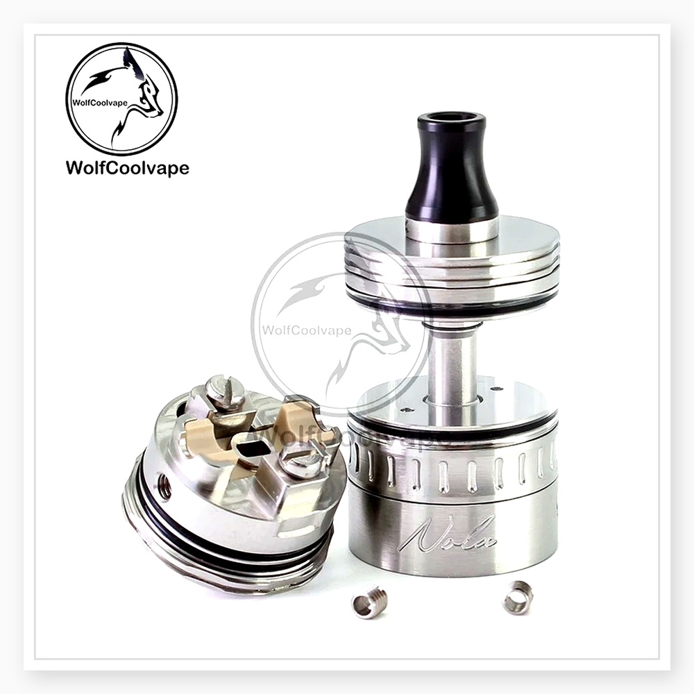 Wolfcool Vape NOLA RTA 22mm Pr - Vaping Air avaliação e preço